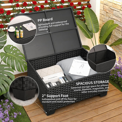 Luxurious 7-Piece Outdoor Patio Furniture Set with 45-Inch Propane Fire Pit Table - 60000 BTU, Light Grey Sofa & Chairs, Anti-Slip Cushions, Waterproof Covers