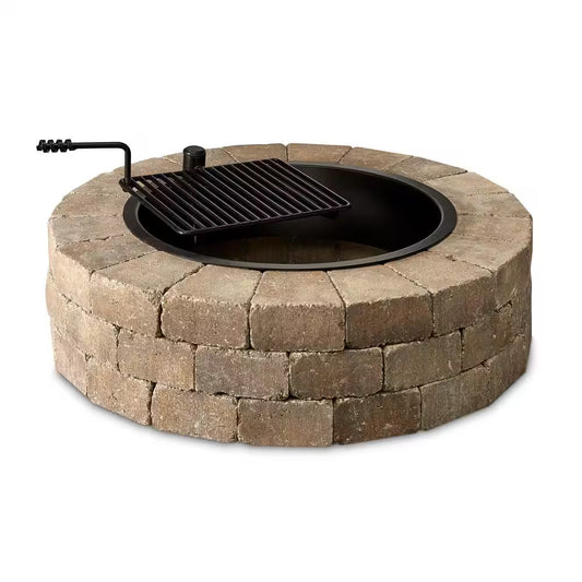 Elevate Your Outdoor Gatherings with the 48-Inch Santa Fe Fire Pit Kit & Cooking Grate!