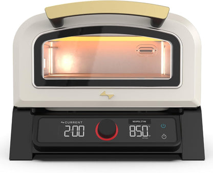 ® Model P Smart Electric Pizza Oven with 12-Inch Stone Baking Surface in Slate Finish