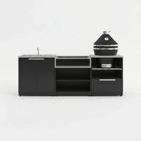 Classic Series 3PC Modular Outdoor Kitchen · 304 Stainless Steel · SS Door — Studio Shot