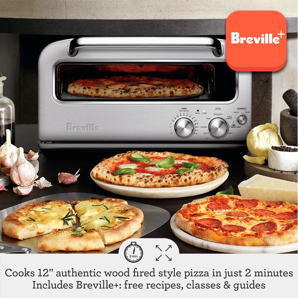 Breville BPZ820BSS Smart Oven Pizzaiolo in Brushed Stainless Steel