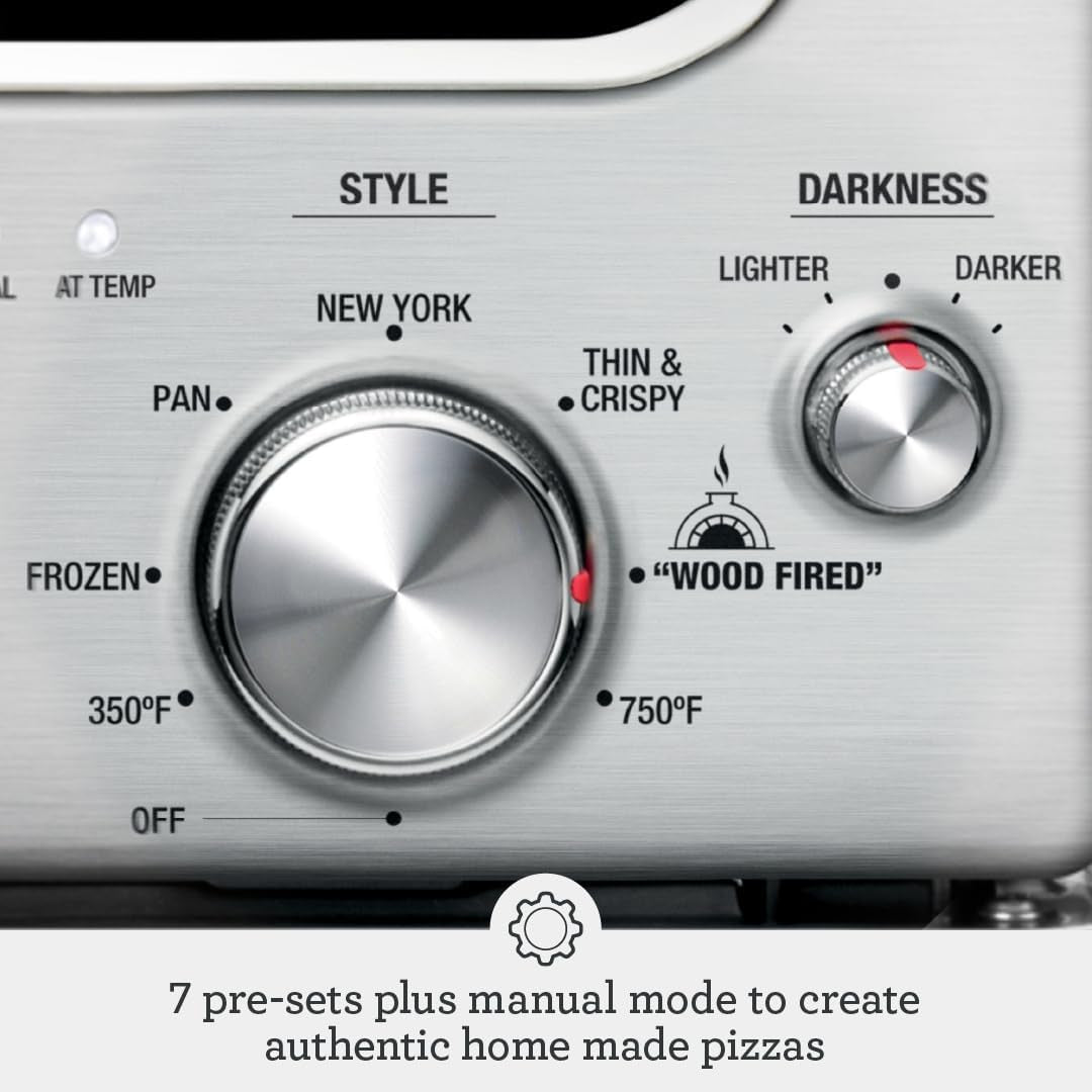 Breville BPZ820BSS Smart Oven Pizzaiolo in Brushed Stainless Steel