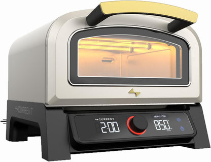 ® Model P Smart Electric Pizza Oven with 12-Inch Stone Baking Surface in Slate Finish