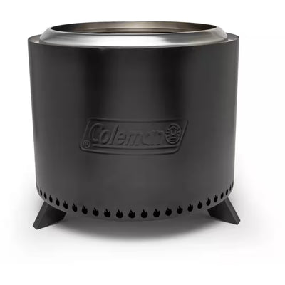 Cityscapes 25-Inch Smokeless Stainless Steel Outdoor Fire Pit for Effortless Ambiance